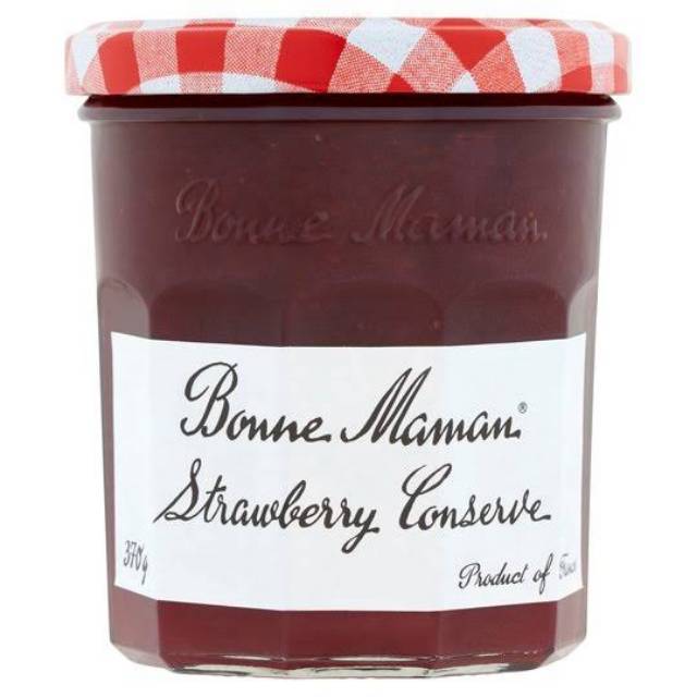 

BONNE MAMAN Strawberry Jam 370gr - Selai Rasa Stroberi
