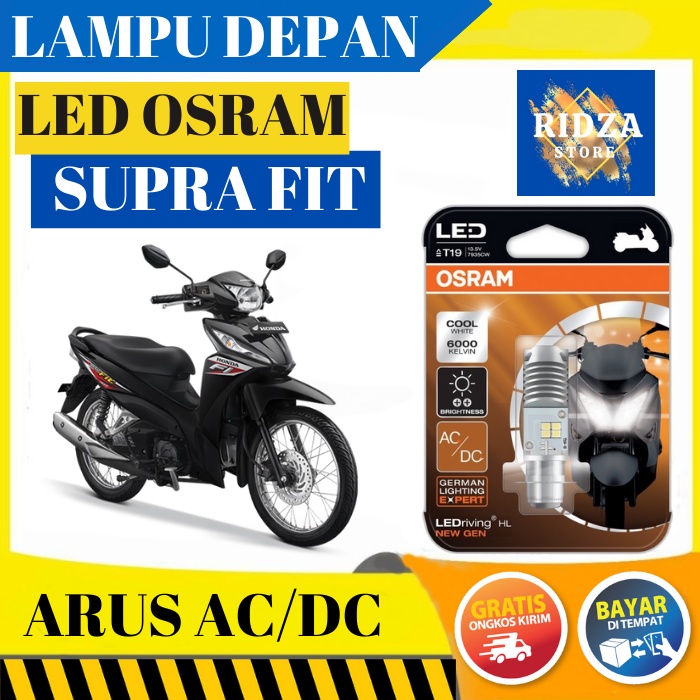 LAMPU DEPAN LED OSRAM HONDA SUPRA FIT ORIGINAL