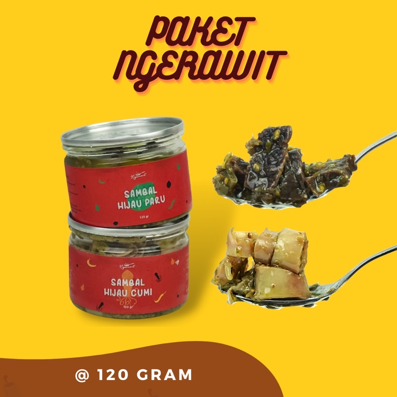 

PAKET 2 VARIAN SAMBEL NGERAWIT