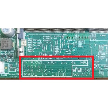 IC BIOS Acer Board DIBSWL- ABRIAN- 4L MB 14074-1 348 02207 0011