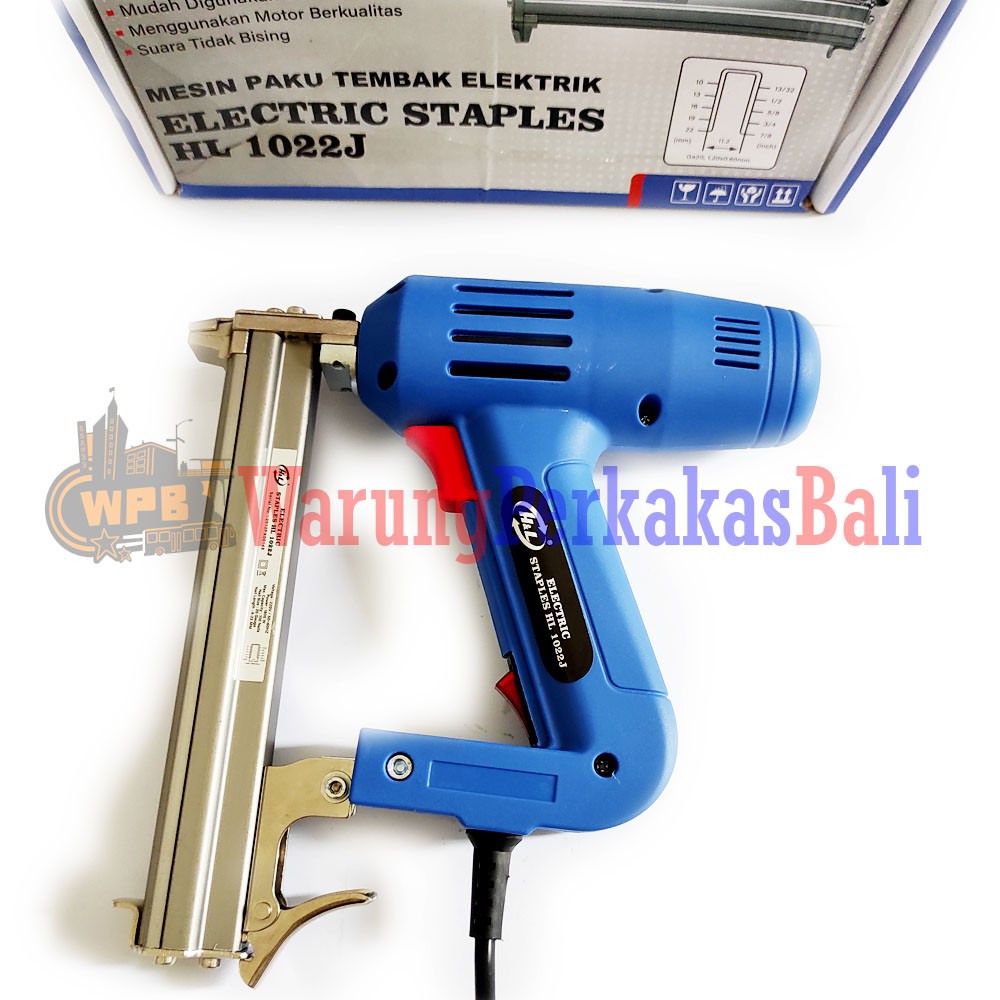 

H&L Staples Gun Electric HL 1022J Mesin Paku Tembak Elektrik H&L Staples