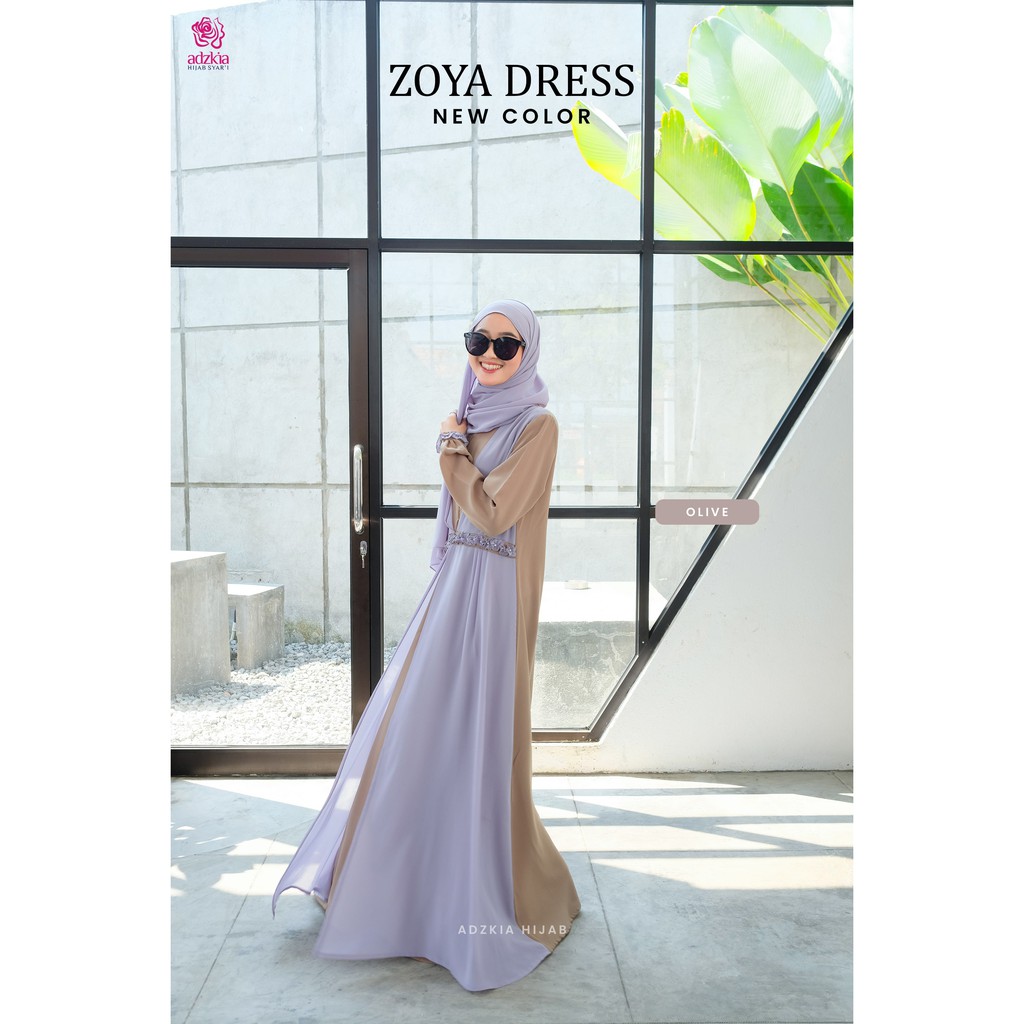 Zoya Dress ORI by Adzkia Hijab Syari