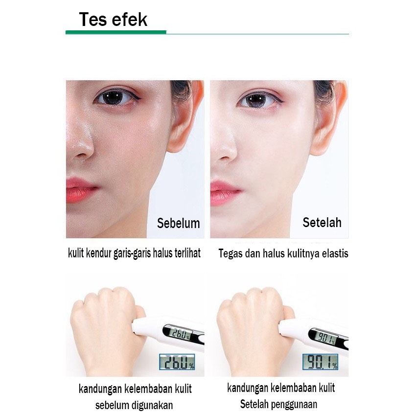 Masker Pemutih Masker Kolagen Sleeping Mask 20 Pcs/Kotak Pemutih Anti-Kerut Mengencangkan dan Mengecilkan Pori-Pori Mencerahkan Kulit Perawatan Kulit