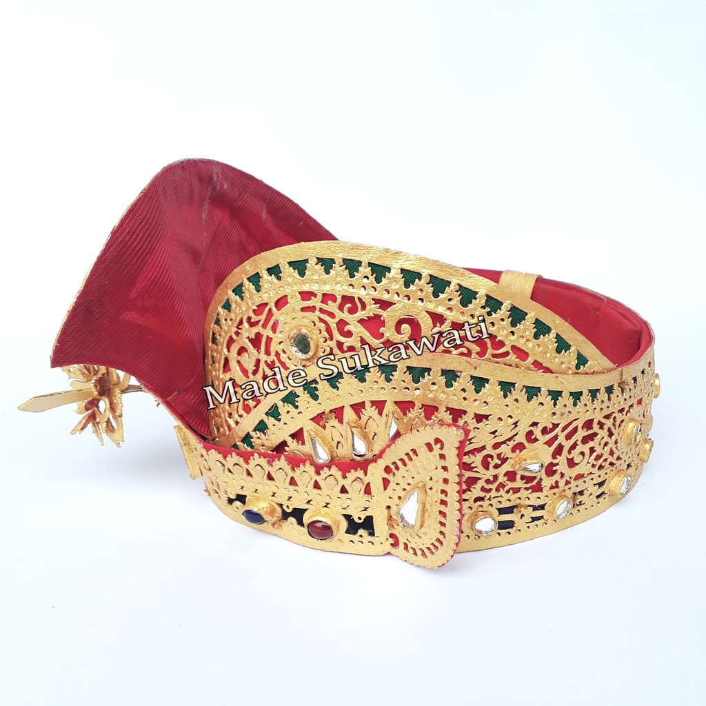 Mahkota gelungan tari bali gebyar duduk bali