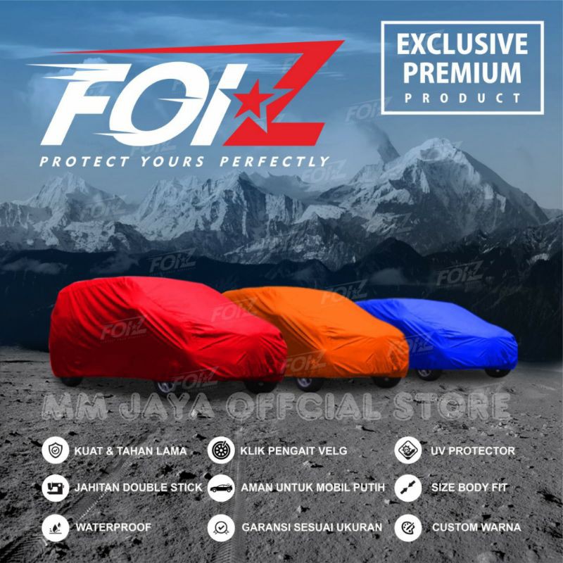 Cover Mobil Sarung mobil All new Innova Fortuner Pajero Rush Foi-Z Premium Outdoor