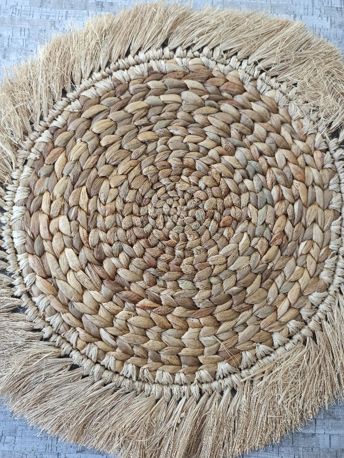 Placemats Enceng Gondok Rumbai