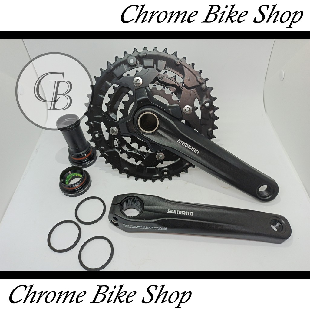 Gir Gear Crank Sepeda Shimano Acera Hollowtech 2 MT300 44T Murah Ori Original