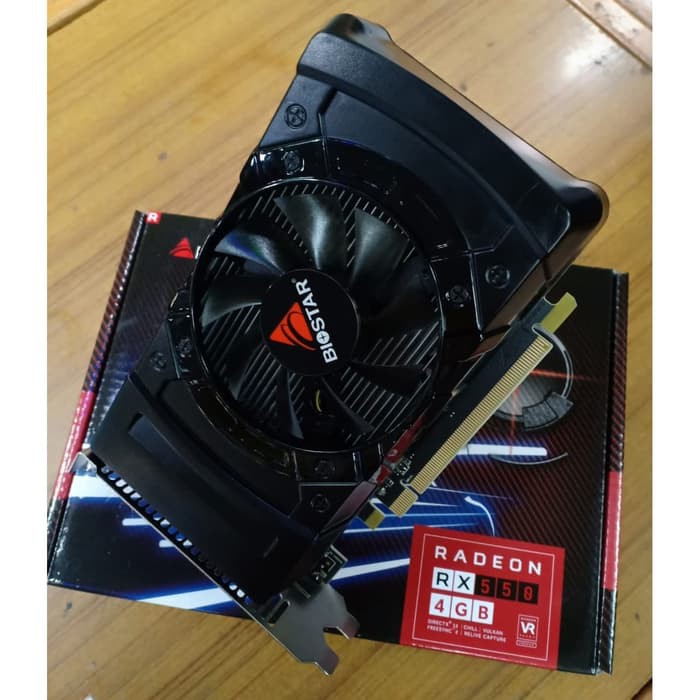 Biostar Radeon RX 550 4GB GDDR5 128-Bit