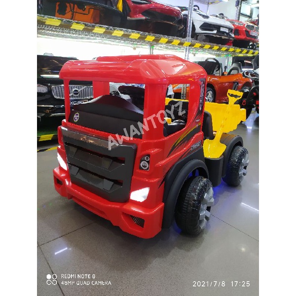 Mobil Aki Anak Mega Truk Red
