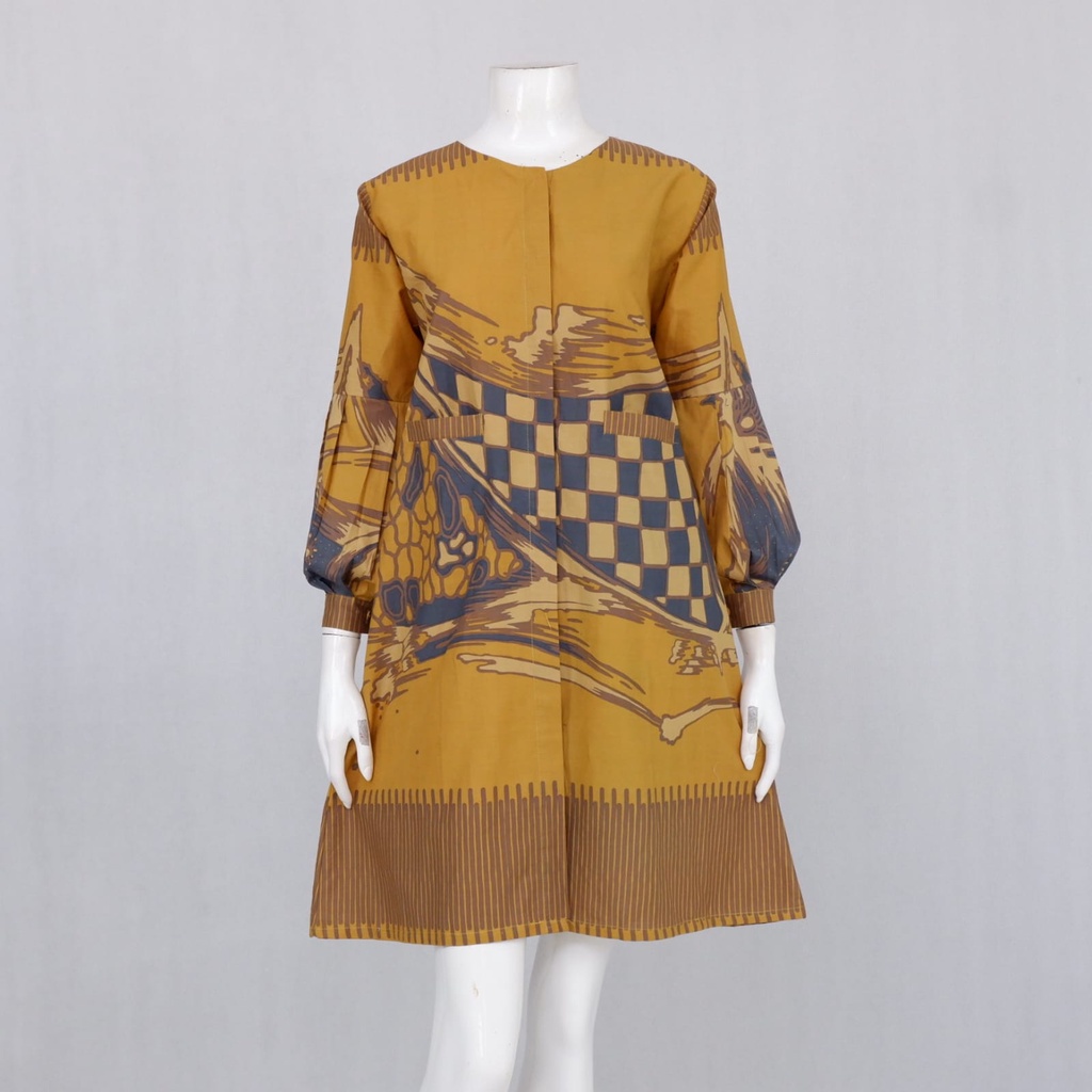 Tunik bestari batik solo dress wanita tunik trendi