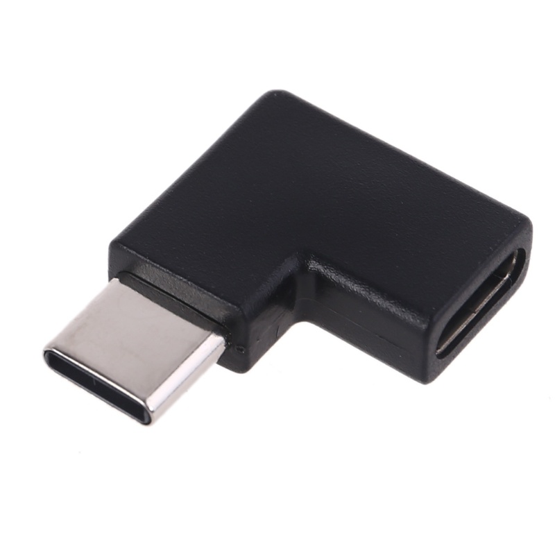 zzz 90 Degree USB 3.1 Type C Male to Female Converter Adapter for Cellphone Tablet