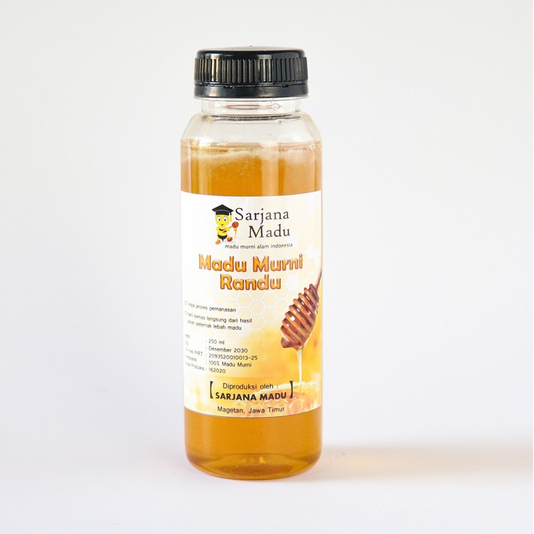 

Madu Murni Nektar Randu 250 Ml Sarjana Madu - Madu Murni Asli 100%
