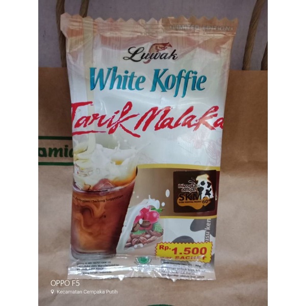 

Luwak White Coffee Tarik Malaka Sachet 30gr