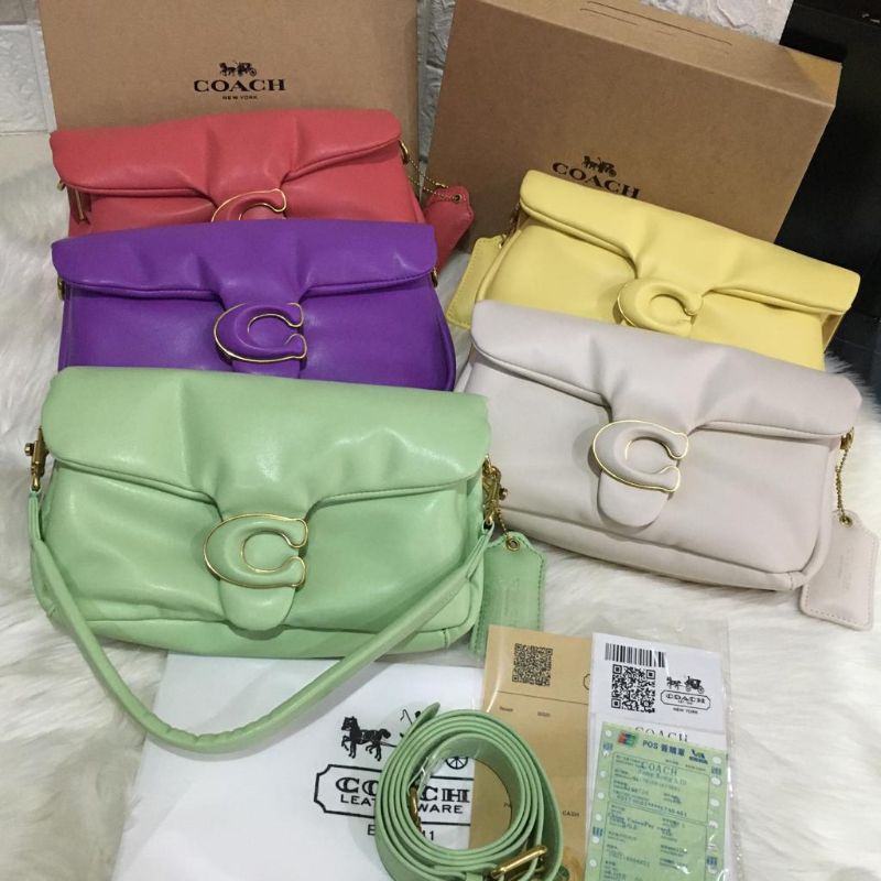 Coach Tabby Pillow 66079 with box magnet SPA Mirror AAA