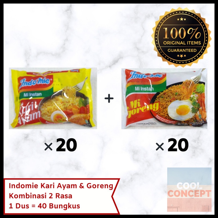 

Ss5g74gfd Indomie Dus Mix Campur 2 Rasa Kari Ayam Dan Goreng 1 Dus 40 Bungkus Ff04151