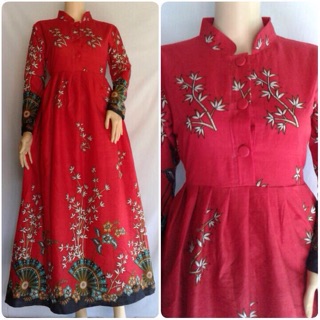 Grosir Gamis Batik Modern Termurah Pakaian Wanita Produsen Grosir Gamis Batik Modern Termurah Pakaian Wanita Produsen