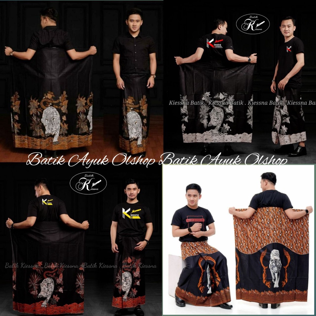 SARUNG BATIK DEWASA EXLUSIVE MOTIF MACAN SARUNG BATIK PEKALONGAN