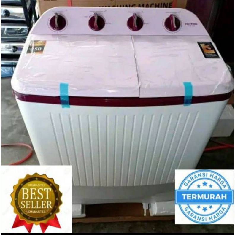 mesin cuci 2 tabung Polytron pwm 8366/8363