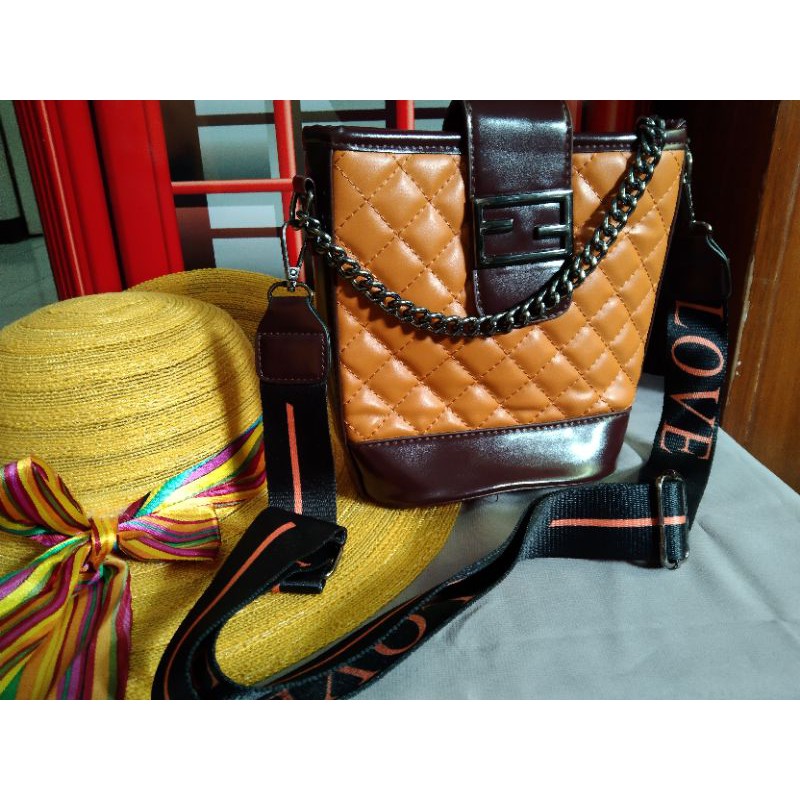 #tas selempang batam orange#