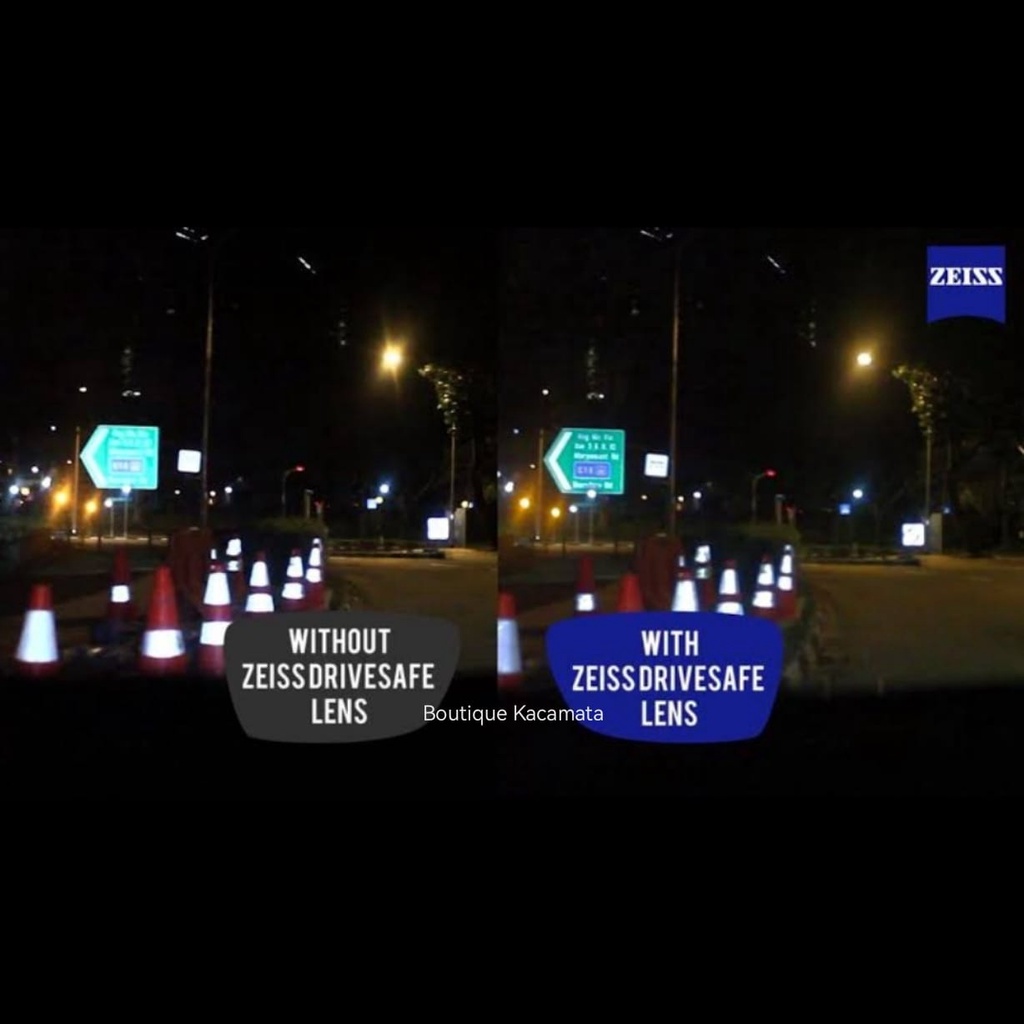 Lensa Zeiss DriveSafe SV DuraVision UV Coating