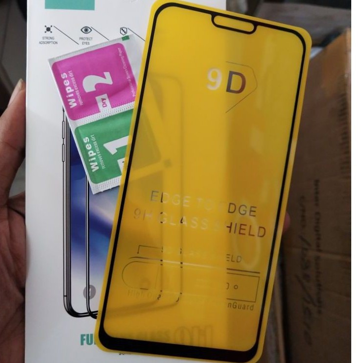 Tempered glass oppo a3s oppo f7 anti gores full cover