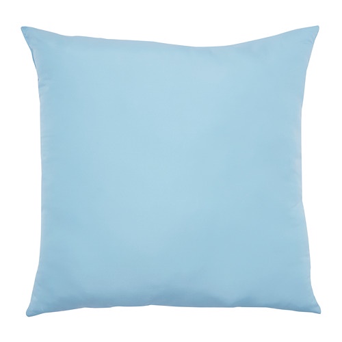 TREVNAD Bantal kursi, biru / biru muda / oranye / hijau / kuning, 50x50 cm