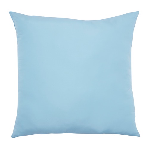 TREVNAD Bantal kursi, biru / biru muda / oranye / hijau / kuning, 50x50 cm