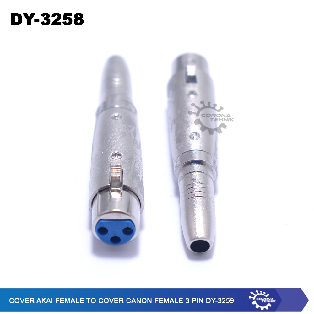 DY-3259 - Cover Akai Female to Cover Canon Female 3 Pin