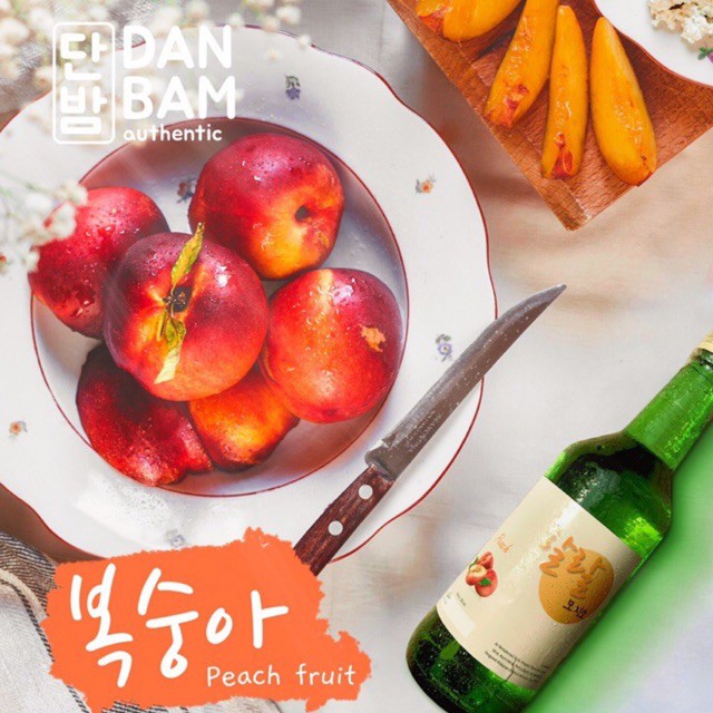 MOJISO Mocktail Soju Halal - Peach