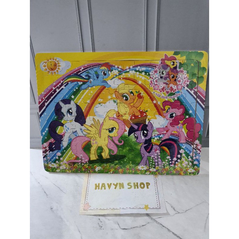 PUZZLE KAYU/PUZZLE KNOB KAYU-PONY