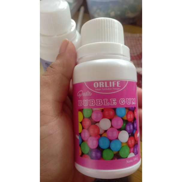 

CUCI GUDANG✅Perisa Pasta Permen Karet Bubble Gum Orlife Pink 100ml Pink Bubblegum atau Permen Karet Pink Orlife 100 Gram Pink Bubble Gum Flavour
