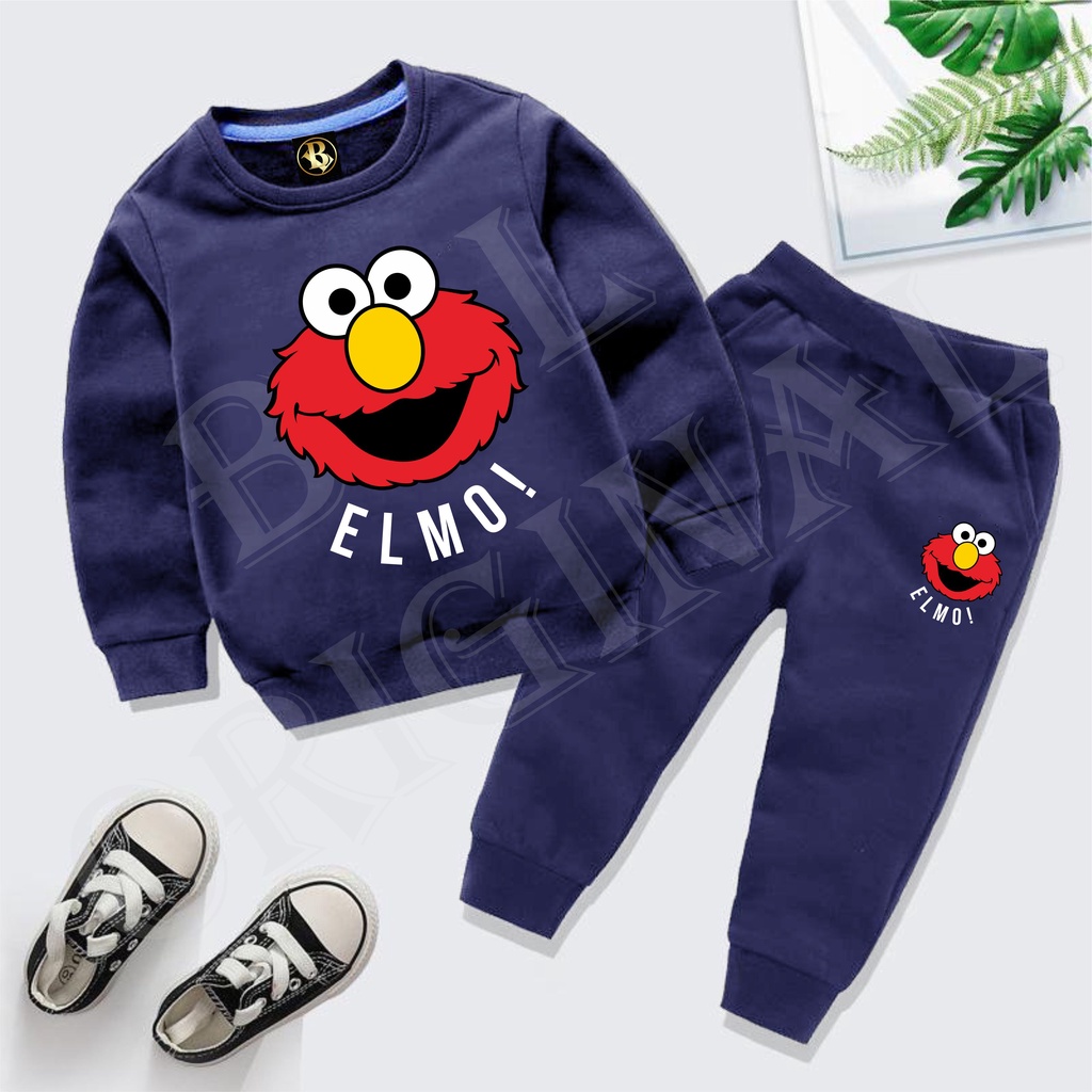 BS/COD/SETELAN ELMO ANAK ANAK 1-7 TAHUN//REALPIC//GOOD QUALITY