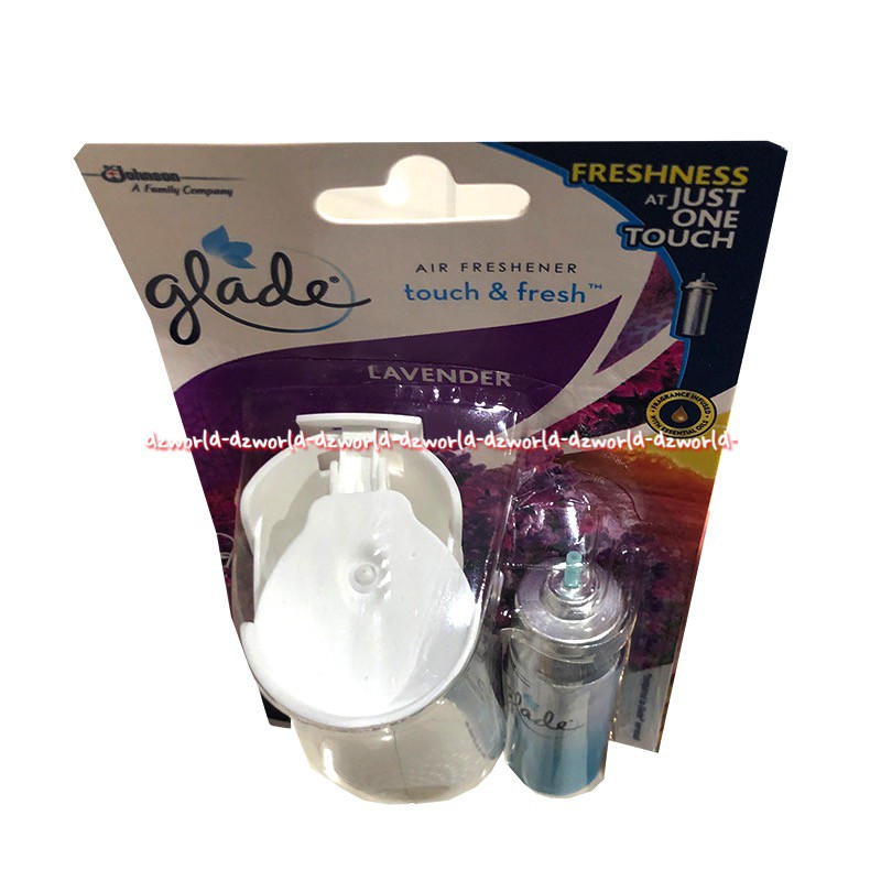 Glade Air Freshener Touch &amp; Fresh Lavender Lemon Pewangi Ruangan Toilet