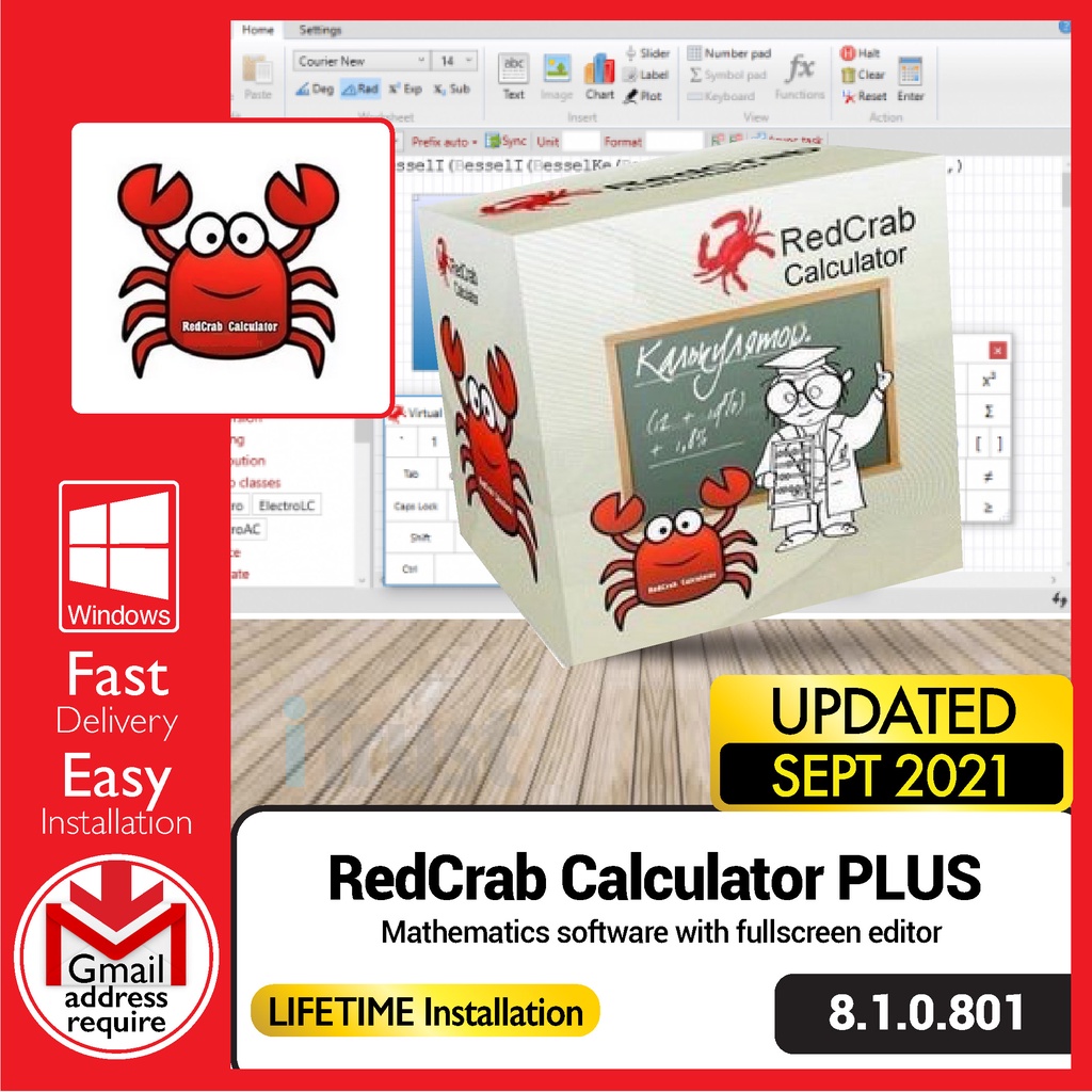 

RdCrb Clcltr PLUS 8.1.0.801 - Mthmtcs Sftwr wth Fllscrn Edtr [WINDOWS x64] - Dgtl Dwnld