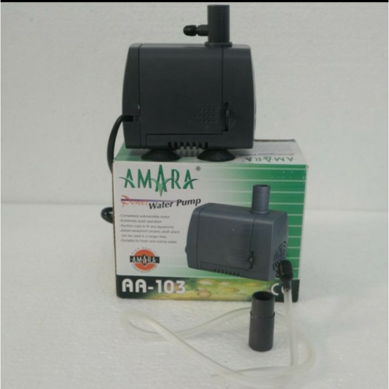 MESIN POMPA AIR AQUARIUM KOLAM AMARA 103 AA 103