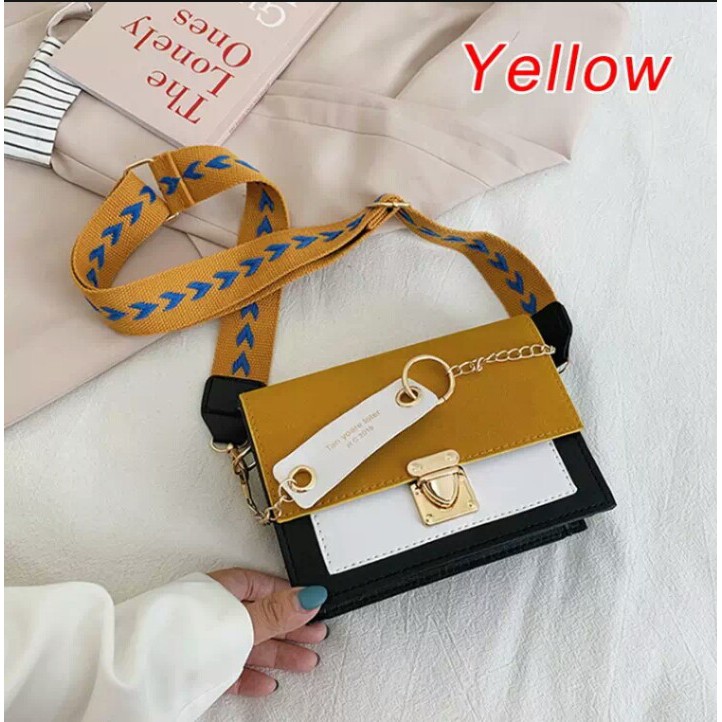 PTM-Tas slempang Fashion Stylist Tas Selempang Import Wanita Kekinian | Slingbag Import Murah Wanita