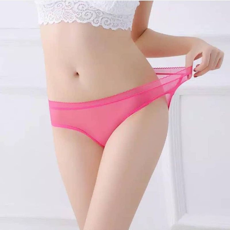 Desecrettz Panties #011 Celana Dalam Wanita Sexy Bahan Spandex Model Bikini Panty / Cheeky Panty