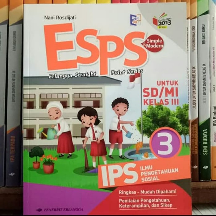 BEST SELLER ESPS IPS 3 UNTUK SD/MI KELAS III ( K13N ) ERLANGGA
