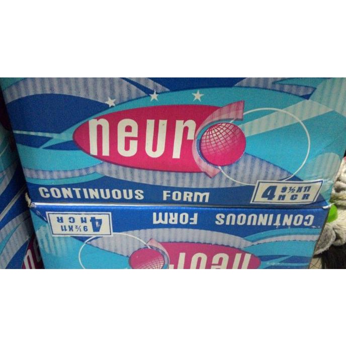 

Kertas Neuro Continuous Form 9 1/2 x 11 4 Ply (K4) Paper KERTAS HVS