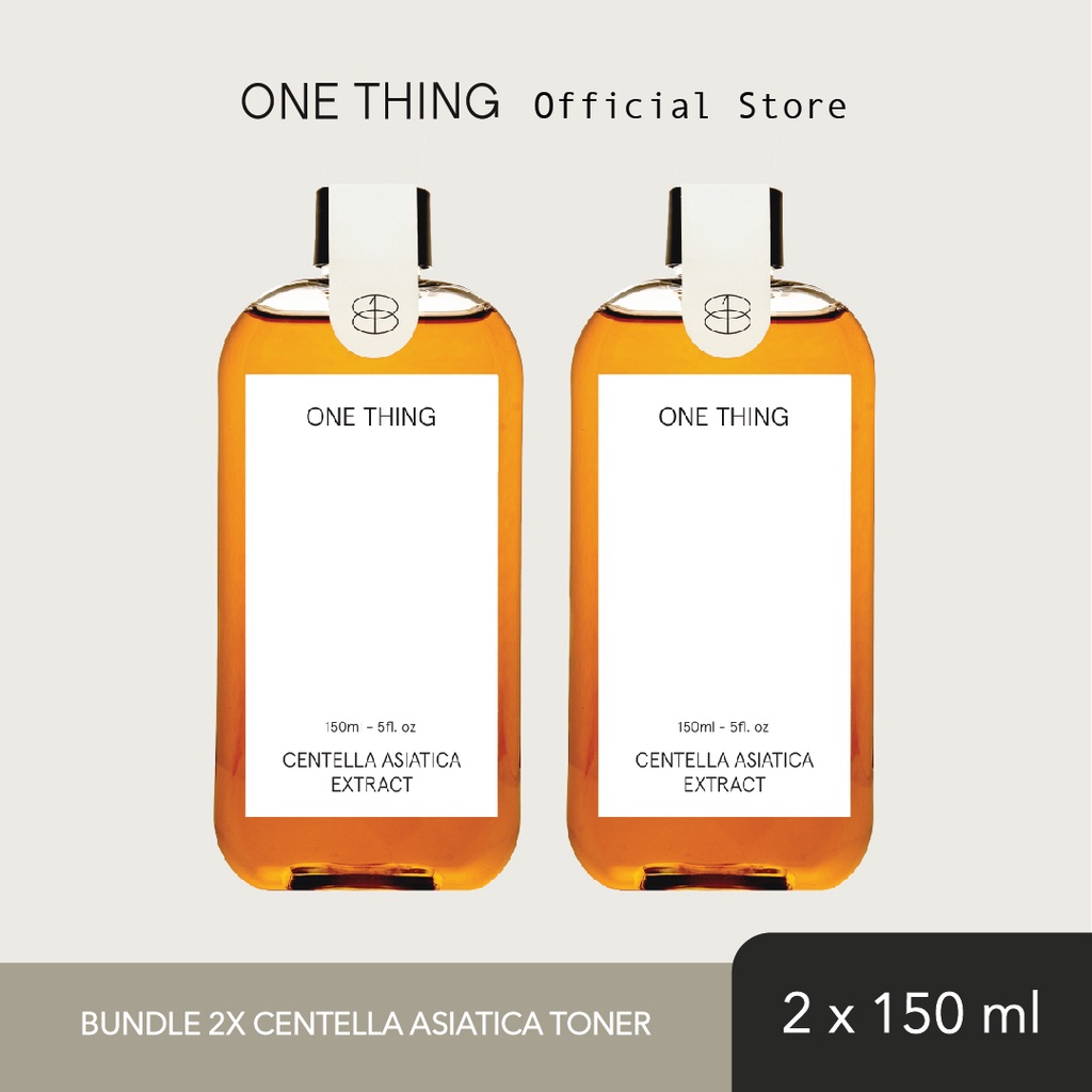 [ CLEARANCE SALE ] ONE THING Bundle 2x Centella Asiatica Extract 150ml | Vegan, Calming & Soothing T