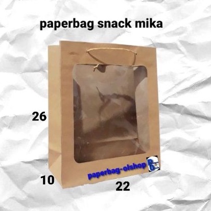 

paperbag souvenir mika 12 pcs (22×10×26)