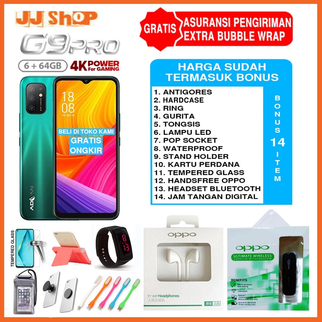 ZTE BLADE V40 VITA - ZTE BLADE A72 - ZTE BLADE A52 &amp; ADVAN G9 PRO GARANSI RESMI