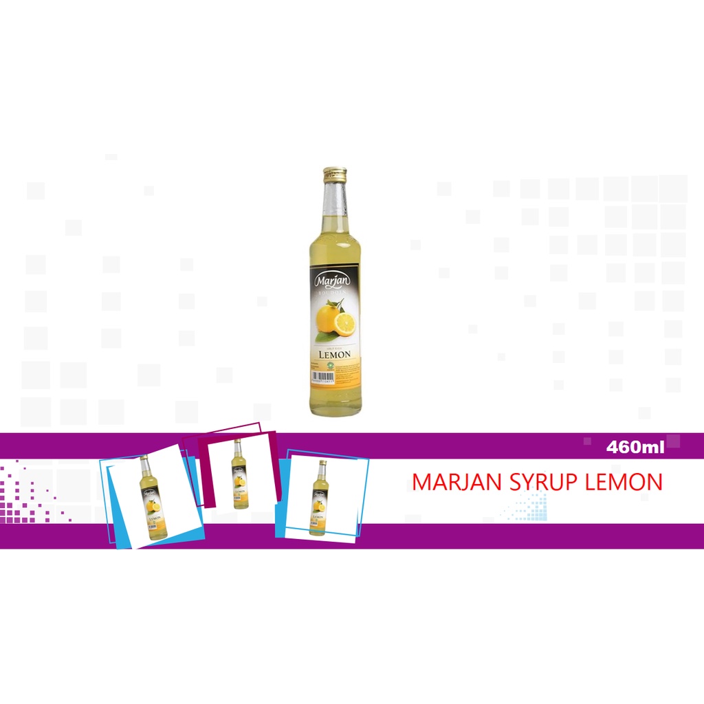 

SIRUP MARJAN SYRUP BOUDOIN LEMON 460ML