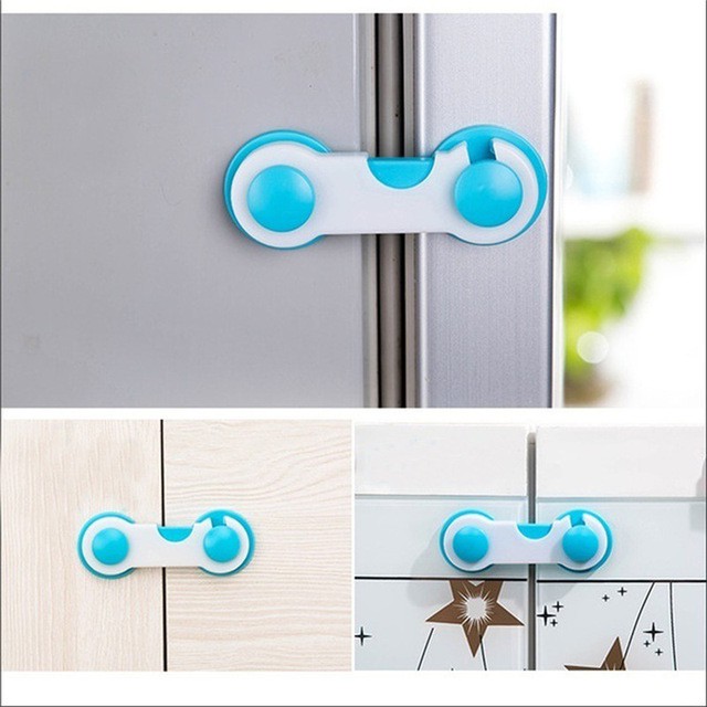 Pengaman Lemari dari Anak Bayi Pengaman Laci Pintu Lock Band - 1 PCS