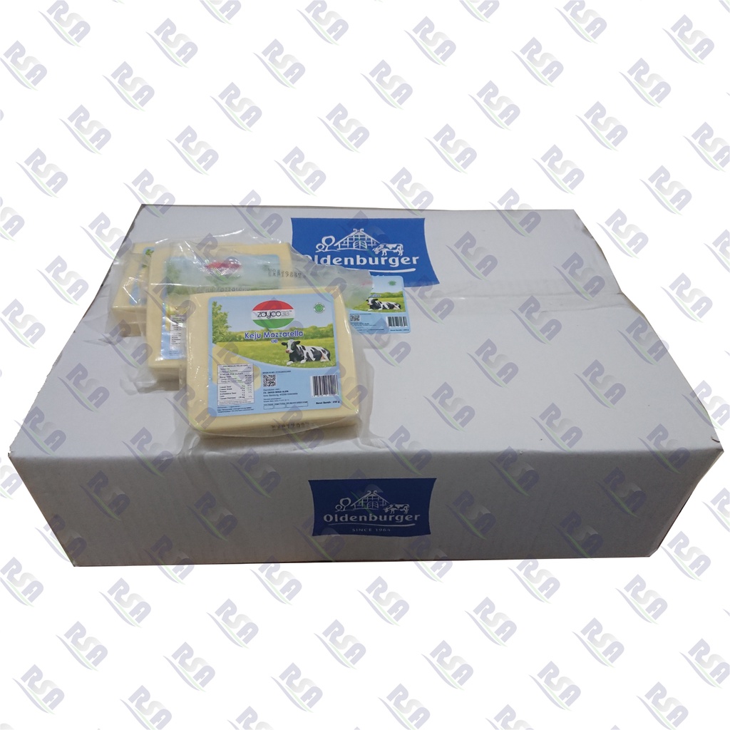 

Keju Mozzarella Oldenburger Zayco 250 gr x 48 Import Germany