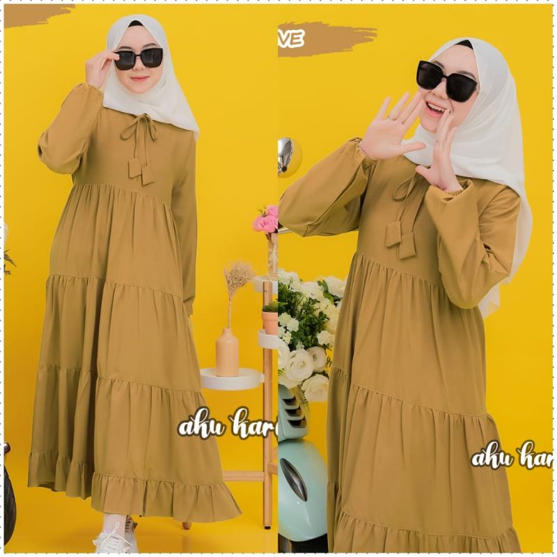SANDRA MIDI DRESS ORI AKU KARISSA / GAMIS MIDI ORIGINAL AKU KARISSA