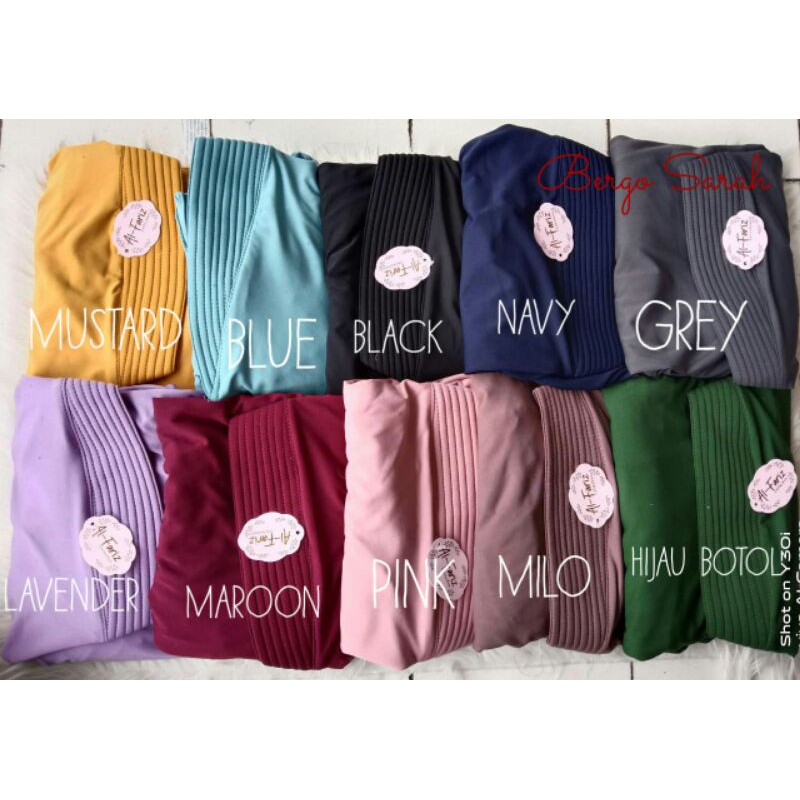 BERGO JUMBO/BERGO SARAH/BERGO PINGUIN/KHIMAR PENGUIN/KHIMAR MURAH/BERGO MURAH