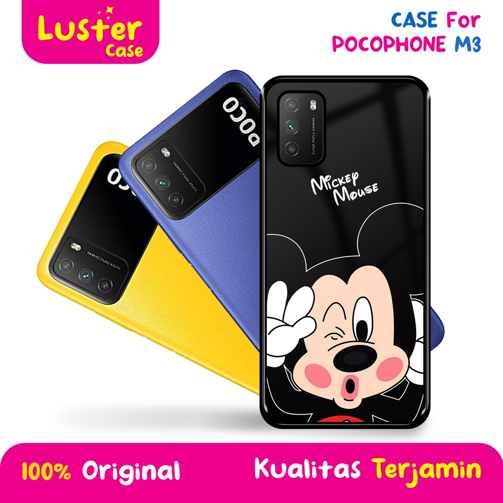 Case POCO M3 - Casing POCO M3 Terbaru [ DSNY ] Silikon POCO M3 - Case Hp POCO M3 - Cassing Hp - Soft