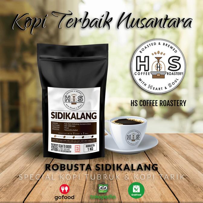 

TERMURAH BIJI KOPI ROBUSTA SIDIKALANG - 1KG /KOPI RUBE/KOPI KAPAL API/KOPI SLB/KOPI PEJUANG/KOPI BUBUK