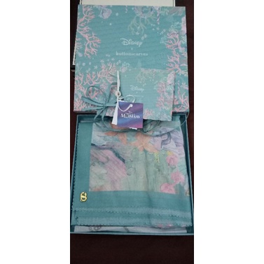 Buttonscarves Little mermaid teal
